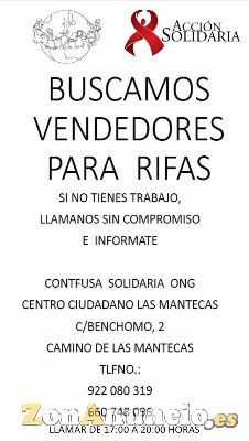 BUSCAMOS VENDEDORES DE RIFAS
